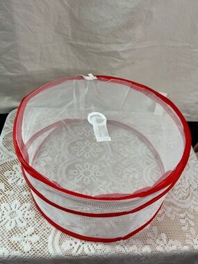 9 Foldable Mesh Picnic Food Covers Domes